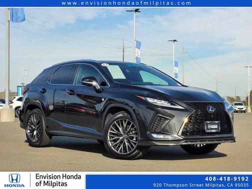 2022 Lexus RX 350 F SPORT Handling