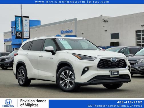 2021 Toyota Highlander Hybrid XLE