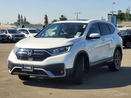 Platinum White Pearl 2021 Honda CR-V 2WD EX