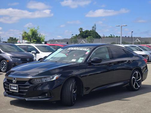 Crystal Black Pearl 2021 Honda Accord