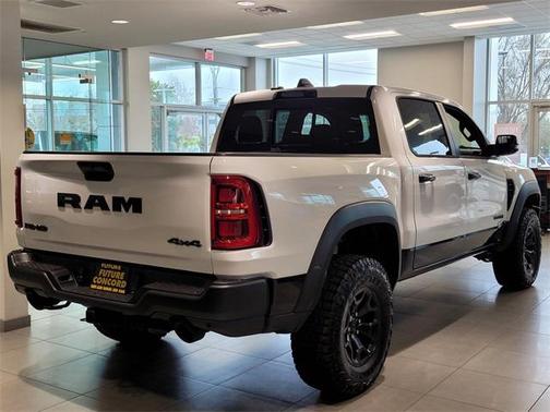 Bright White Clearcoat 2026 RAM 1500 RHO Crew Cab 4x4 5'7' Box