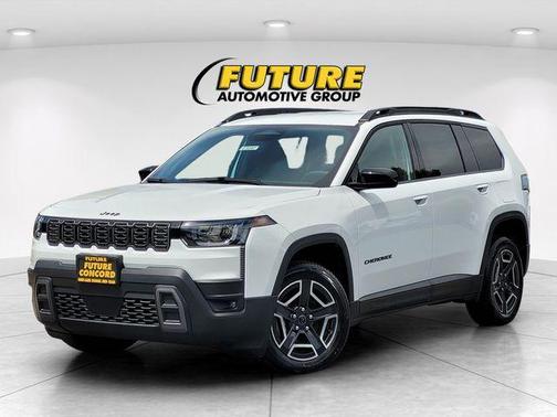 Bright White Clearcoat 2026 Jeep Cherokee Laredo 4x4