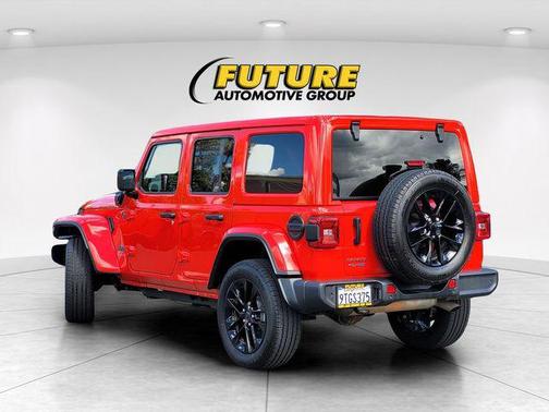 Firecracker Red Clearcoat 2025 Jeep Wrangler 4xe Sahara