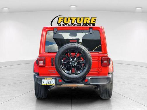 Firecracker Red Clearcoat 2025 Jeep Wrangler 4xe Sahara