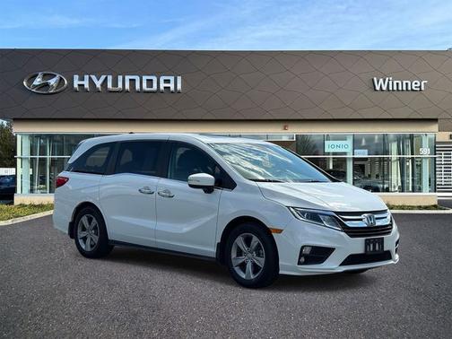 Platinum White Pearl 2020 Honda Odyssey EX-L