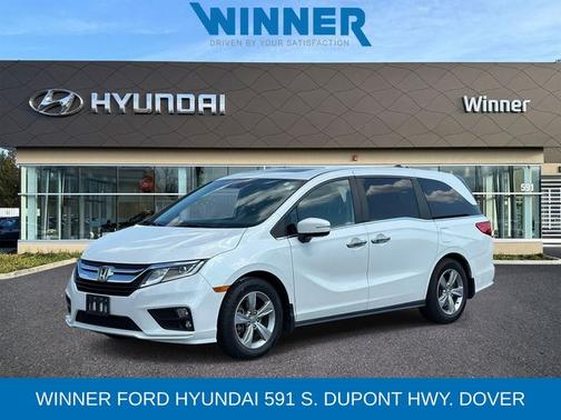 Platinum White Pearl 2020 Honda Odyssey EX-L