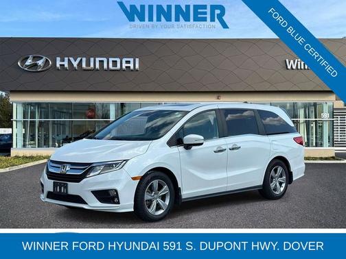 Platinum White Pearl 2020 Honda Odyssey EX-L