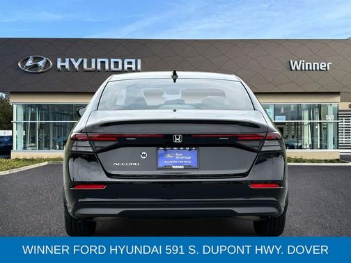Black 2024 Honda Accord EX
