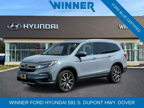 Sonic Gray Pearl 2022 Honda Pilot TOURING 7-PASSENGER