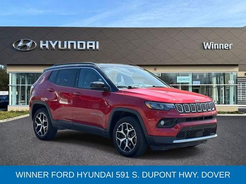 Red 2025 Jeep Compass LIMITED