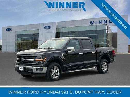 AGATE BLACK METALLIC 2024 Ford F-150 XLT