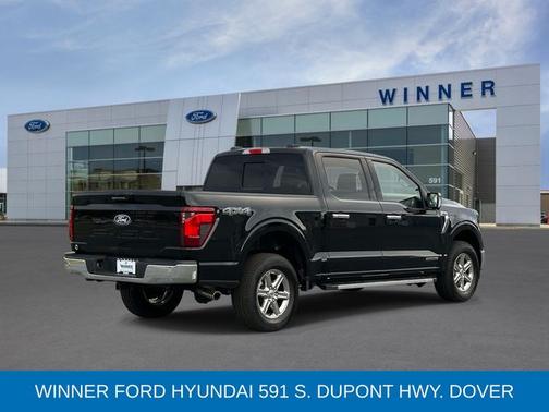 AGATE BLACK METALLIC 2024 Ford F-150 XLT