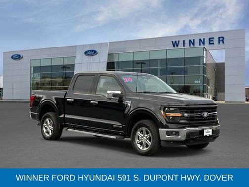AGATE BLACK METALLIC 2024 Ford F-150 XLT