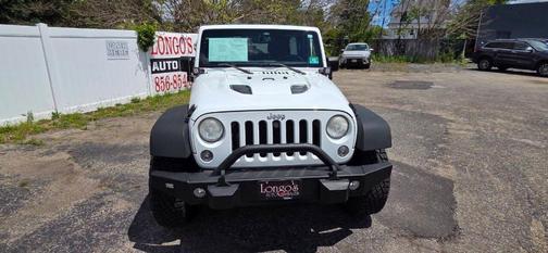 White 2014 Jeep Wrangler Unlimited Sport