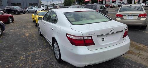 White 2009 Lexus LS 460 Base