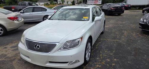 White 2009 Lexus LS 460 Base