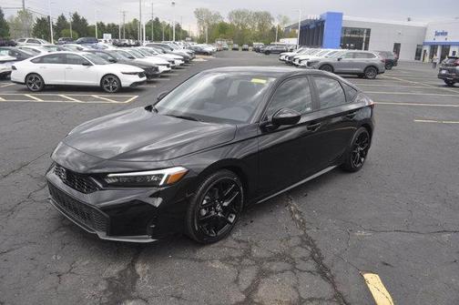 Crystal Black Pearl 2026 Honda Civic Sport