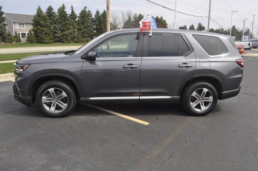 Modern Steel Metallic 2025 Honda Pilot EX-L