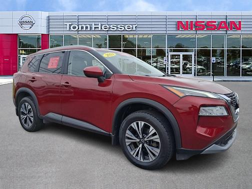 Scarlet Ember 2023 Nissan Rogue SV