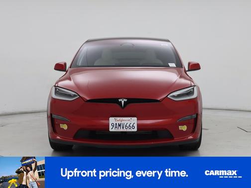 Red 2022 Tesla Model X