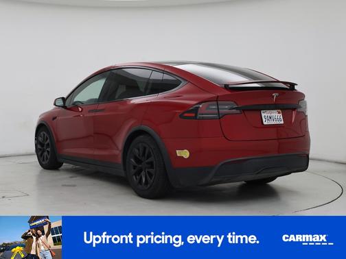 Red 2022 Tesla Model X