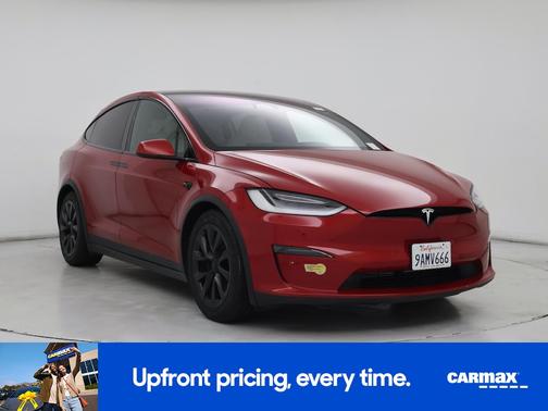 Red 2022 Tesla Model X