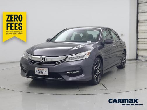 Black 2017 Honda Accord Touring