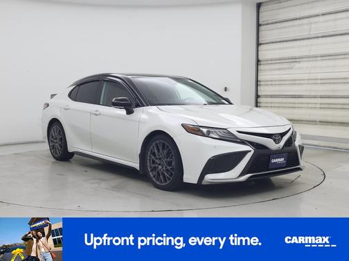 White 2021 Toyota Camry XSE