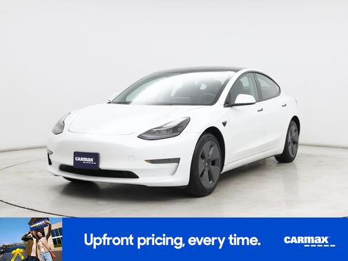 White 2022 Tesla Model 3