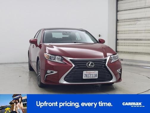 Red 2016 Lexus ES 350