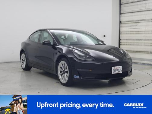 Black 2021 Tesla Model 3 Standard Range Plus