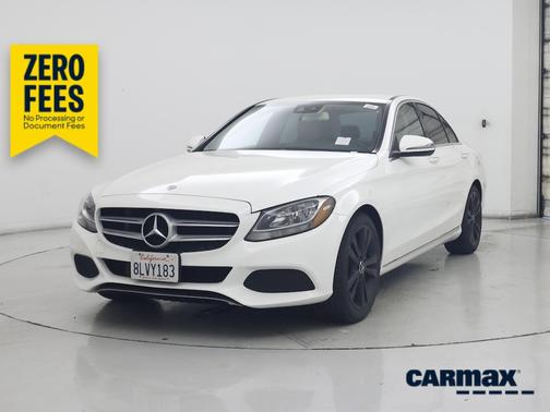 White 2016 Mercedes-Benz C-Class