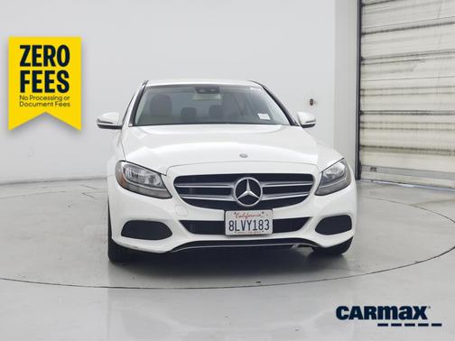 White 2016 Mercedes-Benz C-Class