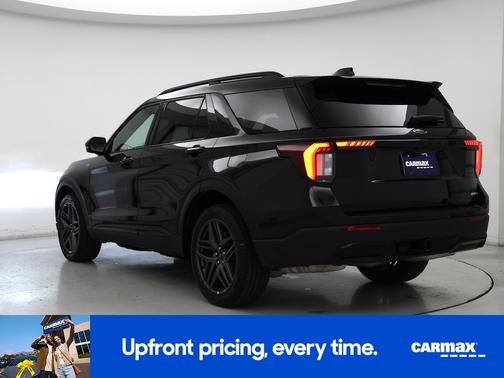 Black 2025 Ford Explorer ST-Line