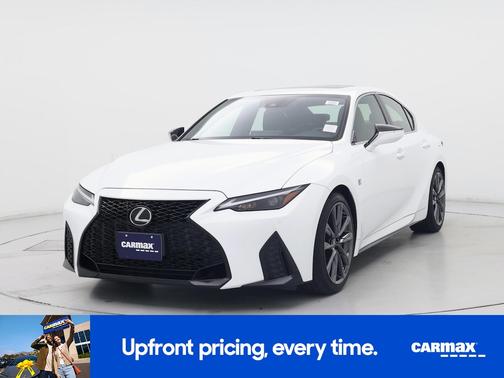 White 2021 Lexus IS 350 F-Sport