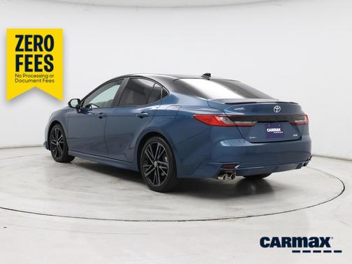 Blue 2025 Toyota Camry XSE