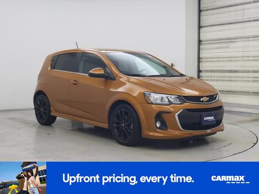 Orange 2017 Chevrolet Sonic LT