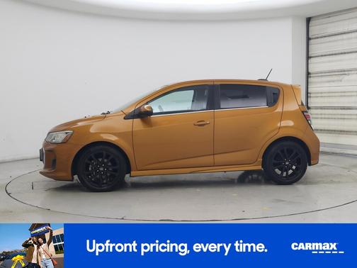Orange 2017 Chevrolet Sonic LT