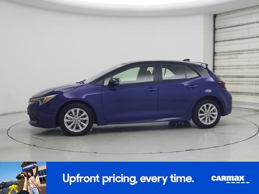 Blue 2023 Toyota Corolla Hatchback SE