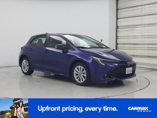 Blue 2023 Toyota Corolla Hatchback SE