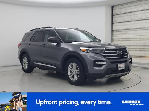 Gray 2023 Ford Explorer XLT