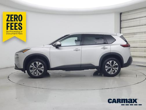 Silver 2021 Nissan Rogue SV