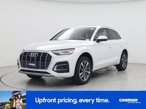 White 2021 Audi Q5 Premium Plus