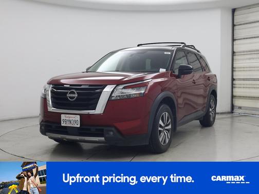 Red 2022 Nissan Pathfinder SL