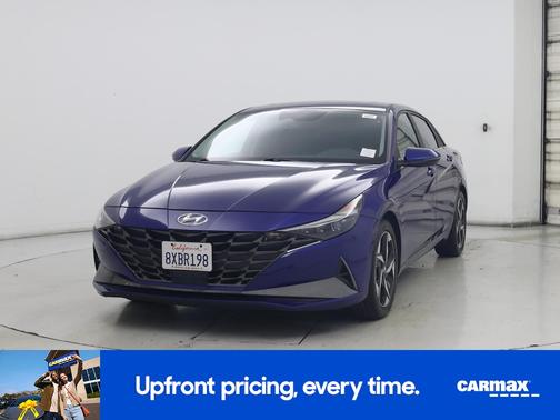 Blue 2021 Hyundai ELANTRA HEV Limited