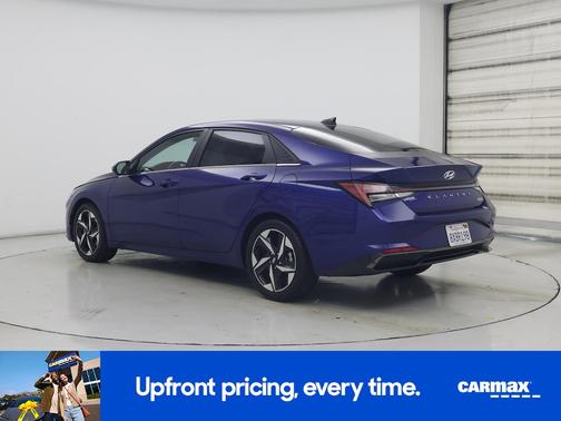 Blue 2021 Hyundai ELANTRA HEV Limited