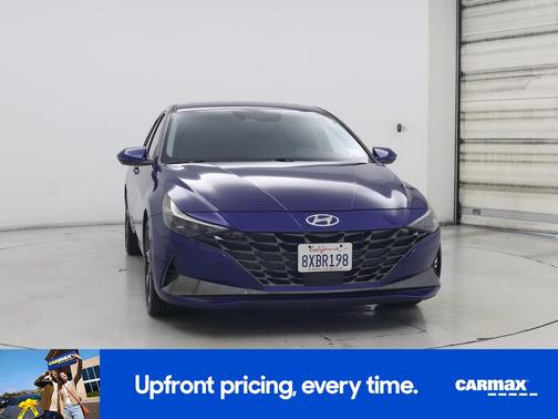 Blue 2021 Hyundai ELANTRA HEV Limited