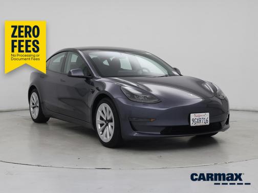 Gray 2023 Tesla Model 3