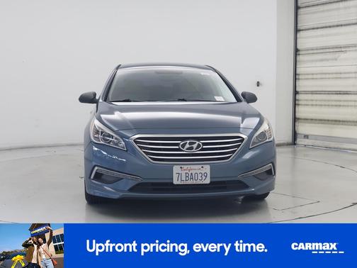 Blue 2015 Hyundai SONATA SE