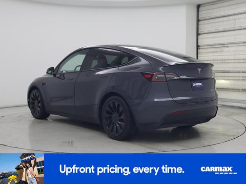 Gray 2022 Tesla Model Y Performance